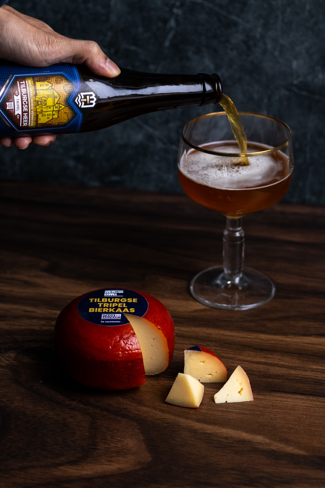 sfeer fotografie kaas en bier